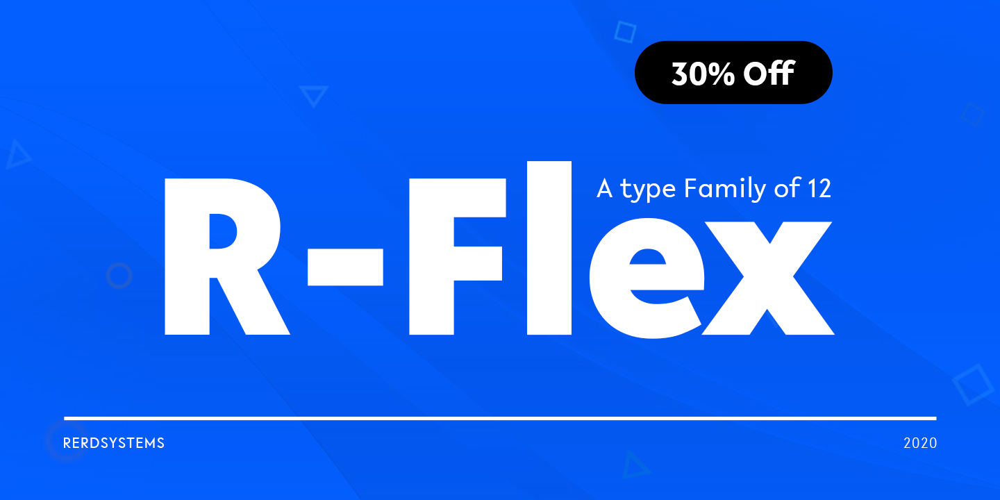 Beispiel einer R-Flex Thin Italic-Schriftart